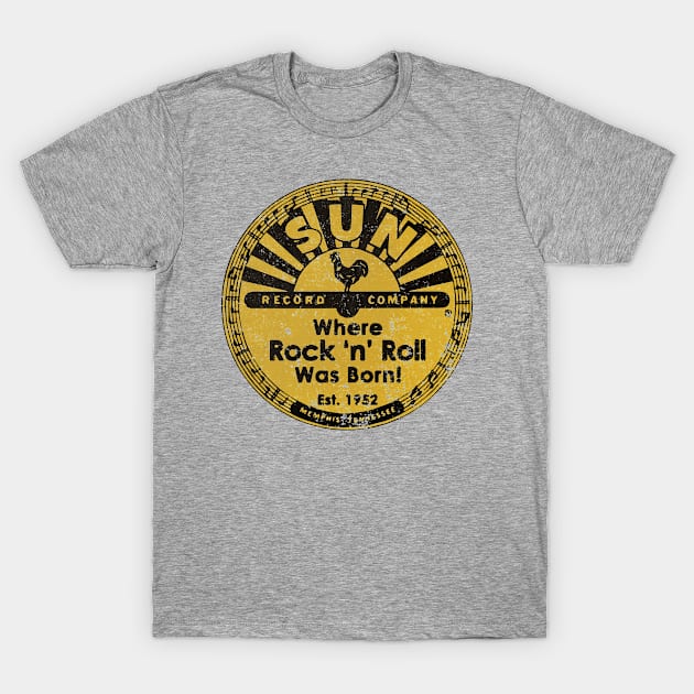 Sun Records T-Shirt by OniSide